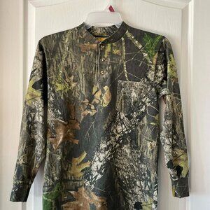 Vintage Sasquatch Camouflage Hunting Shirt Long Sleeve Men's